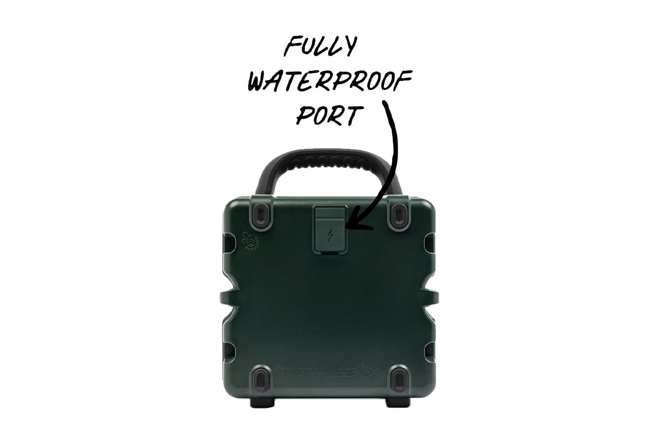 Turtlebox Cub Green Waterproof Wireless Outdoor Speaker